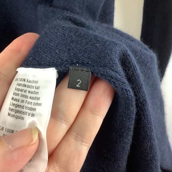 Elemente Clemente Blue Cashmere Pullover Dress - Picture 5 of 5